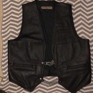 Coronado leather conceal vest
